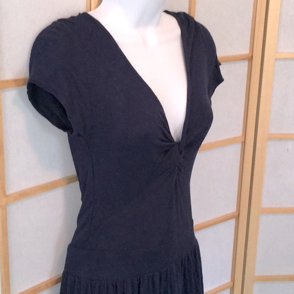 Anthro Cap-sleeved Jersey Dress Dolan T-Shirt size M - Picture 2 of 9